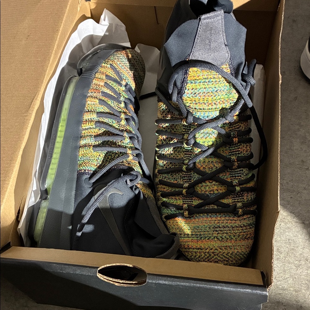 Nike Multicolor Athletic Shoes